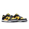 Nike Dunk Low Grade School 'Michigan' 2021 (Unisex) Varsity Maize / White / Total Orange / Midnight Navy Kids' Skateboarding Shoes CW1590 700