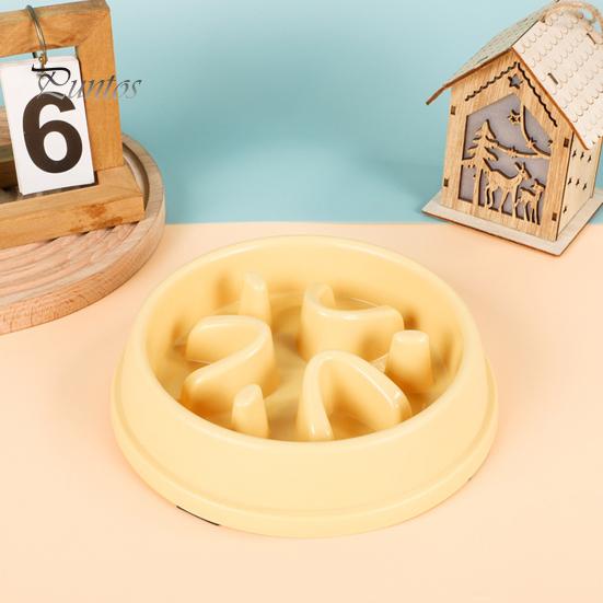 Slow Antislip Bowl Dog Feeder Ecofriendly Heightened Bowl Rack Prevents Overturning Healthy Eating Habits Feeding Bowl For Small Medium Large Dogs