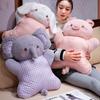 Мультяшный Слон Свинья Кошка Животное Уют Кролик Подушка Спутник для Сна Игрушка Подушка для Стула Подарок на День Рождения