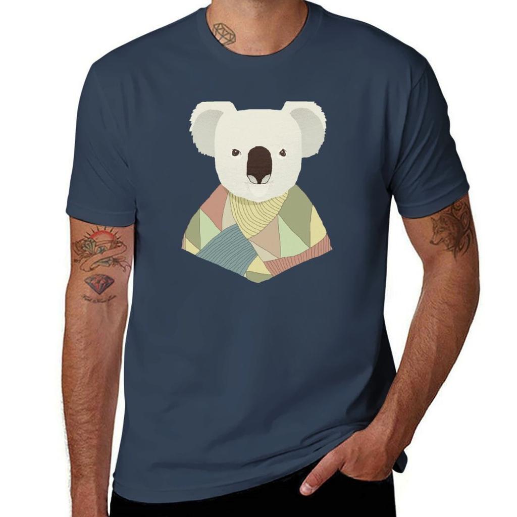 Whimsical Koala Ii Tshirt Large Size Soft Cotton Tshirt