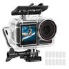 OKFUN Waterproof Housing Case for DJI Action 5 Diving Protection Underwater Diving Cover Protective Shell with Bracket Osmo Action 5 3 Accessories
