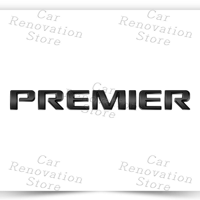 3D Металлическая Наклейка Логотип Буква Premier для Стайлинга Автомобиля Наклейка на Задний Багажник Крыло Боковой Значок Декор Для Chevrolet Captiva Colorado Cruze Malibu