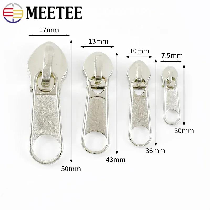 10/20/40 шт. Пулер для молнии 3# 5# 8# 10# для нейлоновых молний, сумки, палатки, одинарный/двойной слайдер, язычок, аксессуар для замены и ремонта молний багажа