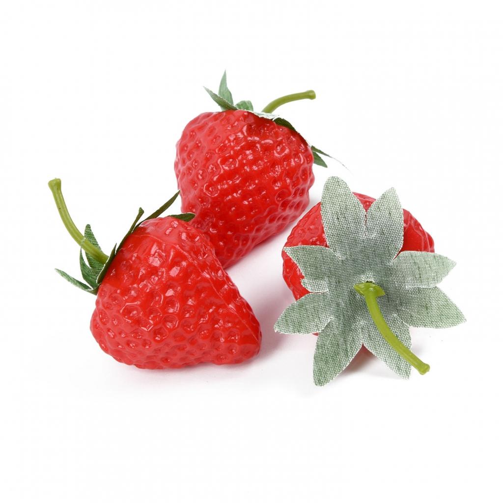 Strawberry Fake Strawberry 3.6*3cm/1.4*1.2in Foods Decor