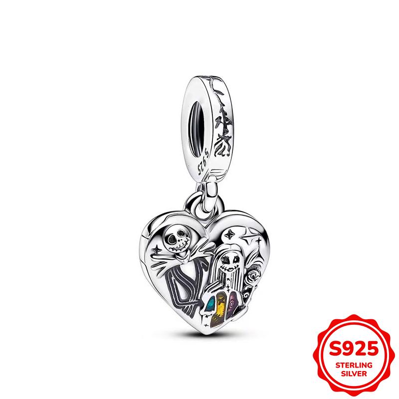 Charms Silver 925 Pendant Beads Fits 3mm Bracelet Bangle Necklace For Women Luxury DIY Jewelry Making Fine Gifts