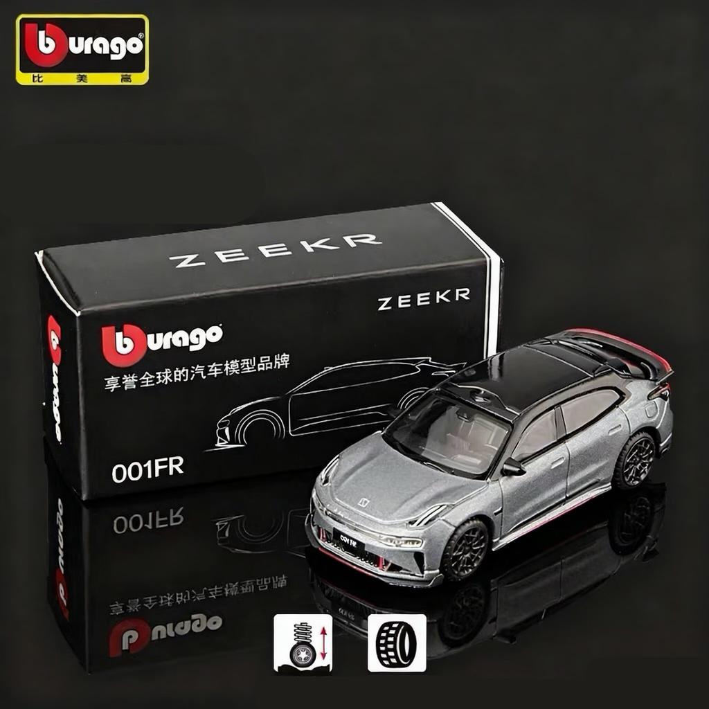 Ббураго 1:64 Zeekr 001 Fr Сплав Универсал Спортивный Автомобиль Модель Литьевой Металл Новые Энергетические Транспортные Средства Модель Автомобиля Симуляция Подарок для Детей