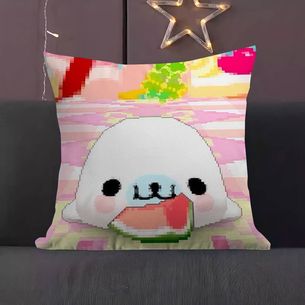 45*45Cm Cushion Cover Pillow Cover Decor Pillowcase Home Pillowcase For Couch Pillow Kawaii Cartoon Mamegoma