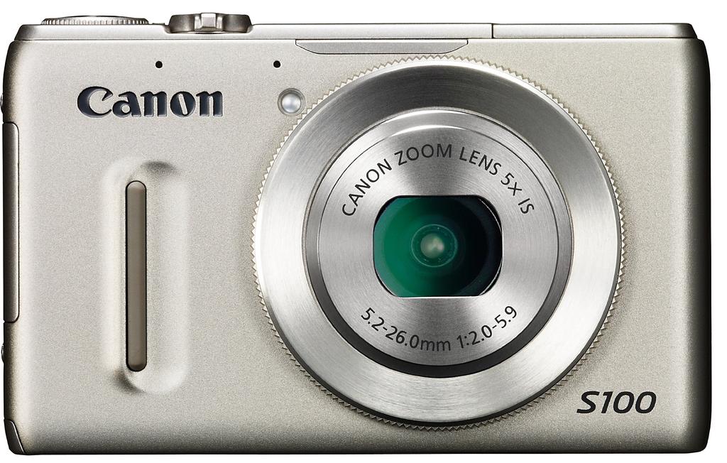 Canon PowerShot S100 Silver Digital Camera with 24mm Wide 5x Optical and a TFT LCD Color Monitor (PSS100(SL)) 12.1 Megapixels, Angle, Zoom, 3.0-inch