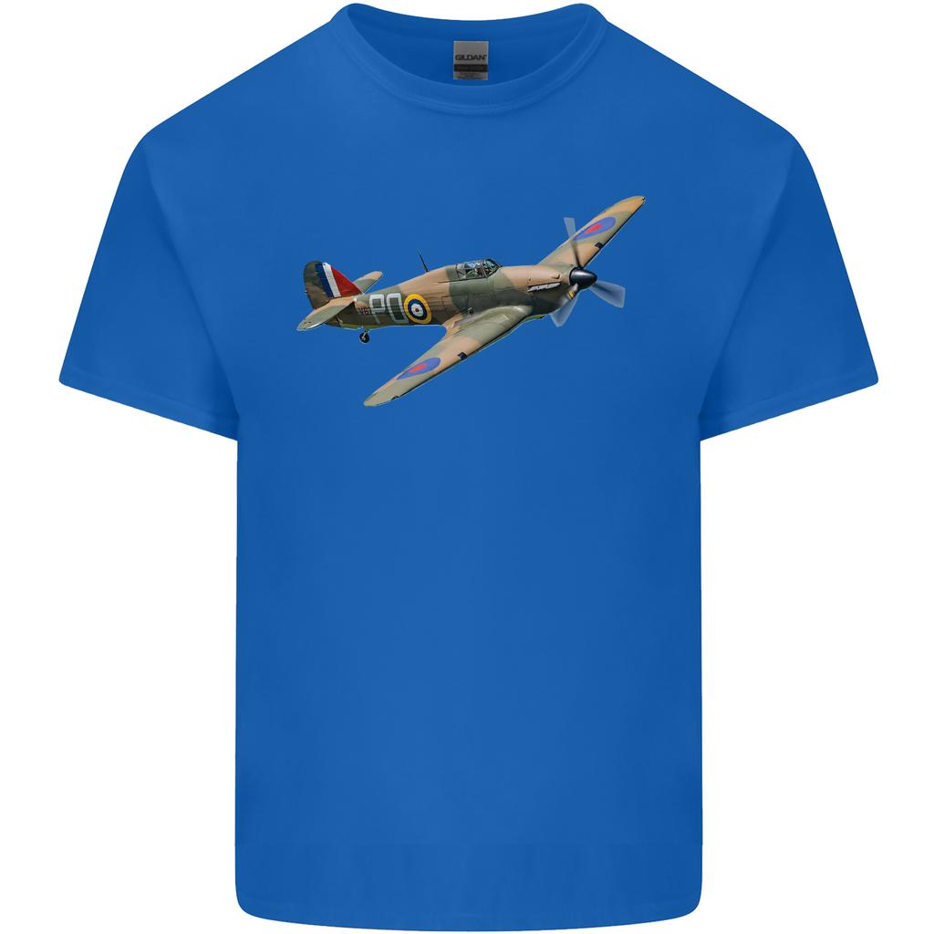 Hawker Hurricane Летающий в одиночку Унисекс Легкая хлопковая футболка