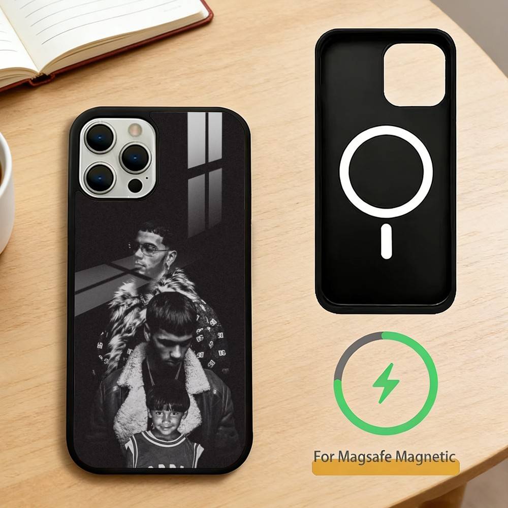 Rapper A-Anuel AA Phone Case For iPhone 14,16,15,13,17,12,Plus,Pro,Max Magnetic For Magsafe Frosted Cover