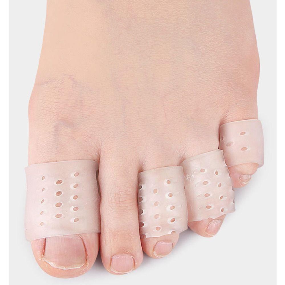 Anti-Friction Finger Toe Caps Silicone Foot Care New Toe Separator