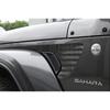 Наклейки на боковые вентиляционные отверстия для Jeep Wrangler JL Gladiator JT 2018 2022, внешние аксессуары автомобиля, ПВХ, флаг США
