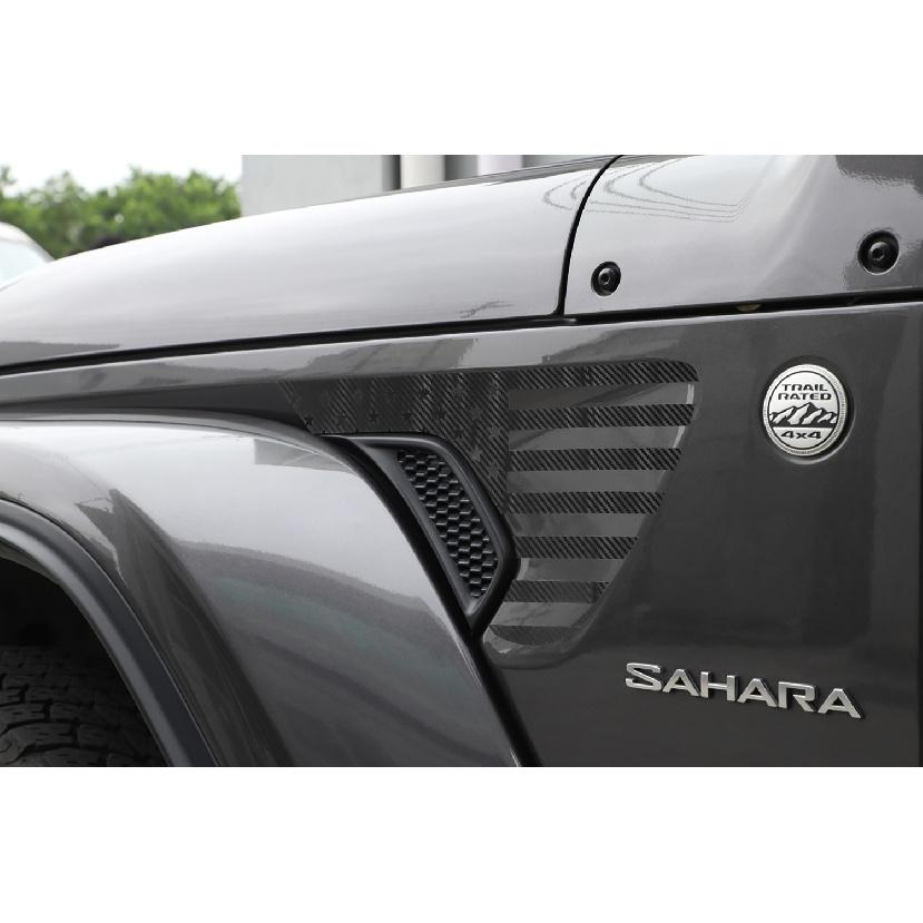 Наклейки на боковые вентиляционные отверстия для Jeep Wrangler JL Gladiator JT 2018 2022, внешние аксессуары автомобиля, ПВХ, флаг США