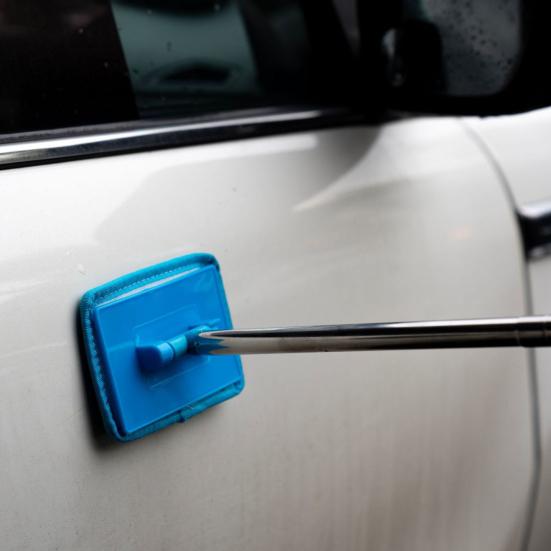 Швабра для мытья окон с длинной ручкой, инструмент для чистки лобового стекла, аквариума, автомобильного внутреннего стекла, стеклоочистителя для ванной комнаты, кухни, столешницы, стеклянных стен, окон