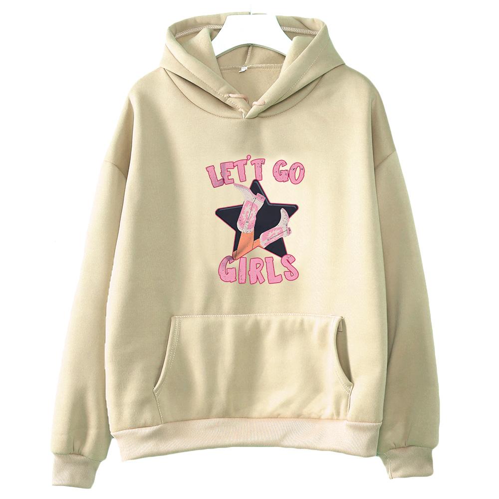 Популярная одежда с принтом альбома Let's Go для девочек, женские эстетические модные толстовки, милые повседневные пуловеры с капюшоном и каваи-графикой
