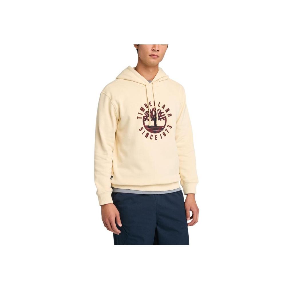 Timberland Толстовка с капюшоном из флиса для активного отдыха, мужская, светло-коричневая, A696KEFL