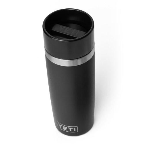 YETI Rambler 16oz Travel Bottle, Stainless Steel, Vacuum Insulated, with Leak-Proof Commuter Cap, Black