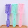 2 In 1 Hair Cutting Trimmer Barber Comb Home Bangs Hair Cutter Thinning Handle Brush With Razor Detachable Styling Tools