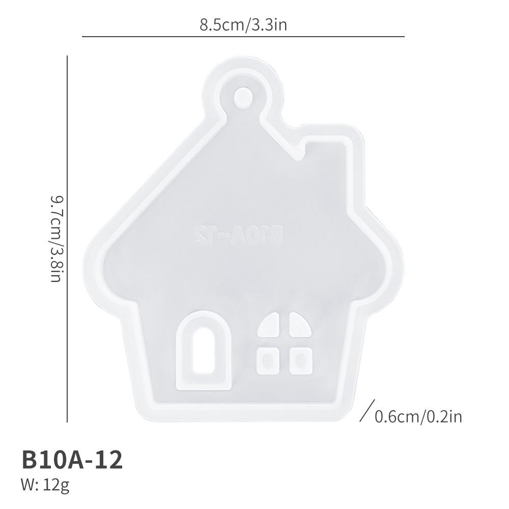 Силиконовая форма для рождественского кулона «Олень и кошачья лапка»