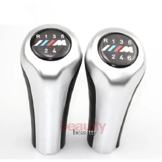 Gear Shift Knob For BM W 1 3 5 6 Series E46 E53 E60 E61 E63 E65 E81 E82 E83 E87 E90 E91 E92 X1 X3 X5 M Chromed Matte Carbon