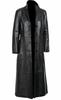 Long Trench Coat For Men Full Overcoat Length Classic Handmade Original Leather