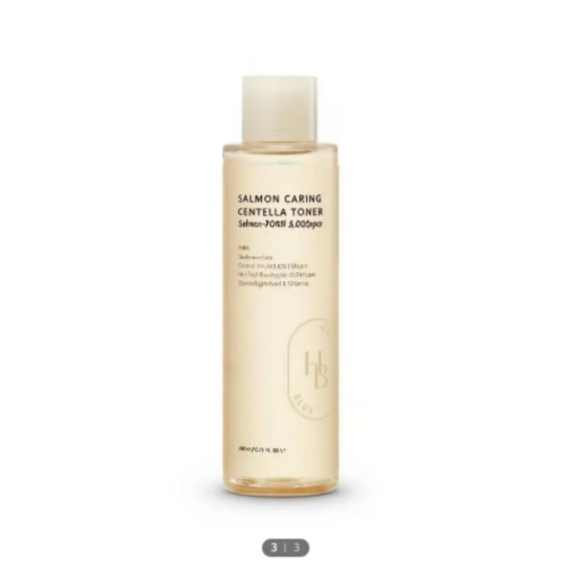 Haveblue Salmon Caring Centella Toner 200ml + Centella Ampoule 13ml + Bubble Dispenser Set