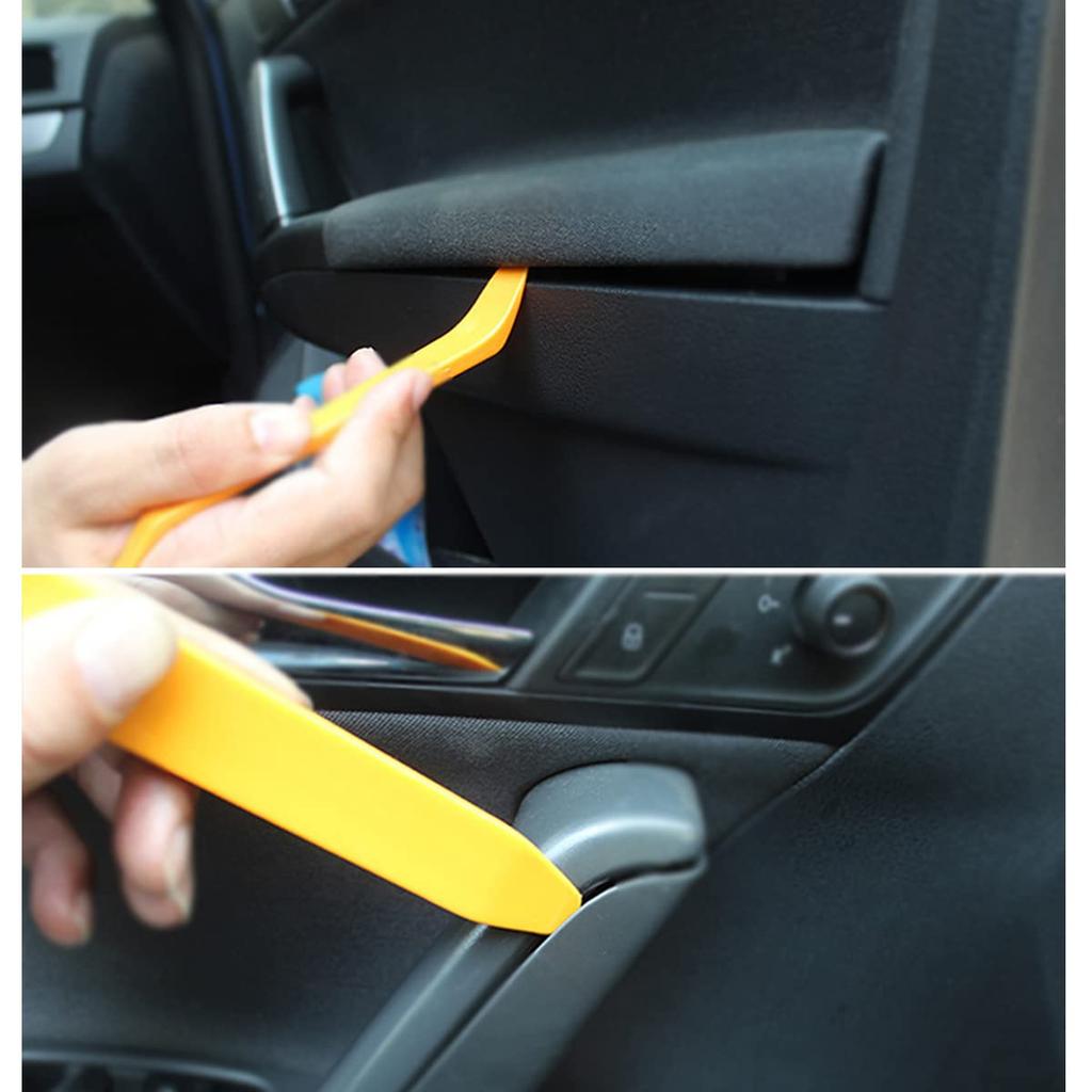 Cluoling Interior Upholstery Removal, Auto Upholstery Removal, Panel Stripping, Automotive Rivet, Clip, Clamp Tool,