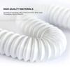 36-79cm Kitchen Sewer Pipe Flexible Bathroom Sink Drains Downcomer Wash Basin Electroplated Plumbing Hose Stretchable Hose