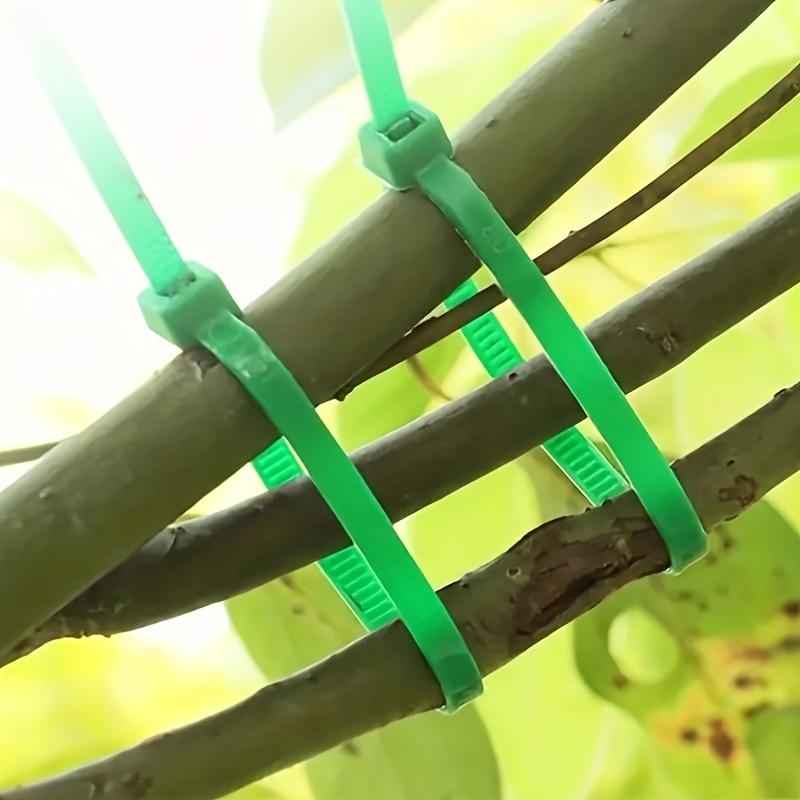500 шт./100 шт. Прочные нейлоновые кабельные стяжки, самоблокирующиеся стяжки для проводов для использования в помещении и на улице, фиксирующие стяжки для садовых растений