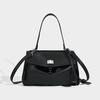 2024 Spring Summer Silver Lock Luxury Designer Bags Large Capacity Portable Underarm Bag for Casual Commuting Women's Bag
