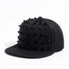 Unisex Punk Hedgehog Hat Personality Jazz Snapback Spike Studded Rivet Spiky Baseball Cap for Hip Hop Rock Dance Bons Dad Hats