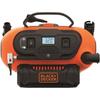 Проводной или беспроводной компрессор-насос - BLACK+DECKER - BDCINF18N-QS - 18 В - 11 БАР/ 160 PSI - без аккумулятора