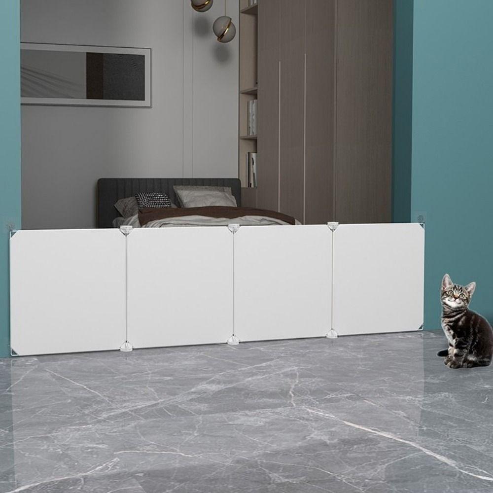 Reinforced Pet Safety Enclosure Anti-Escape Baby Safe Guard Door Child Barrier Fences  Table Gap