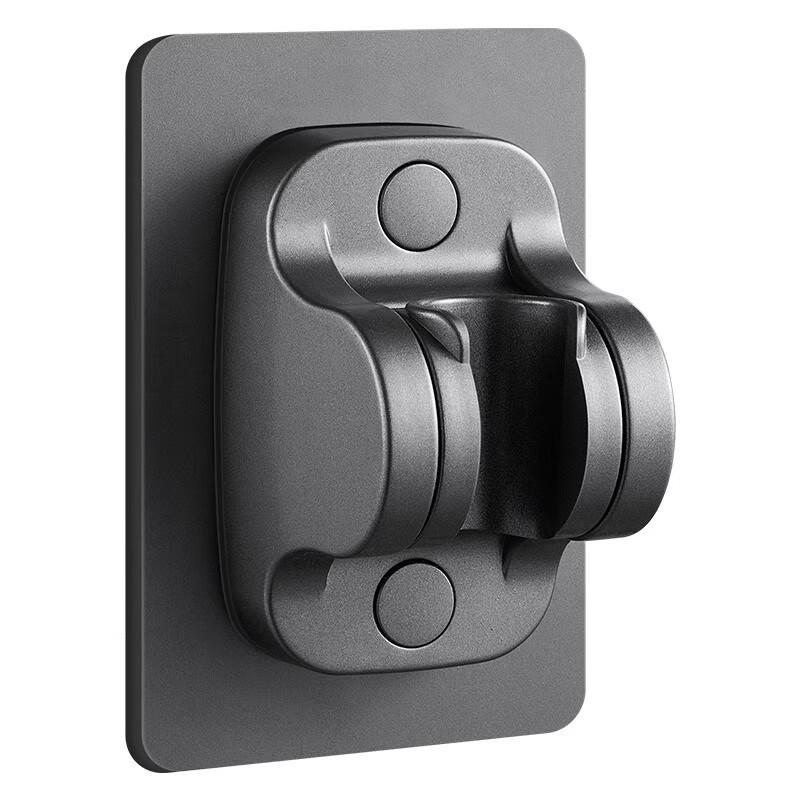 Ручной душевой набор под давлением с фильтрующим распылителем и массажной насадкой цвета «оружейный серый»