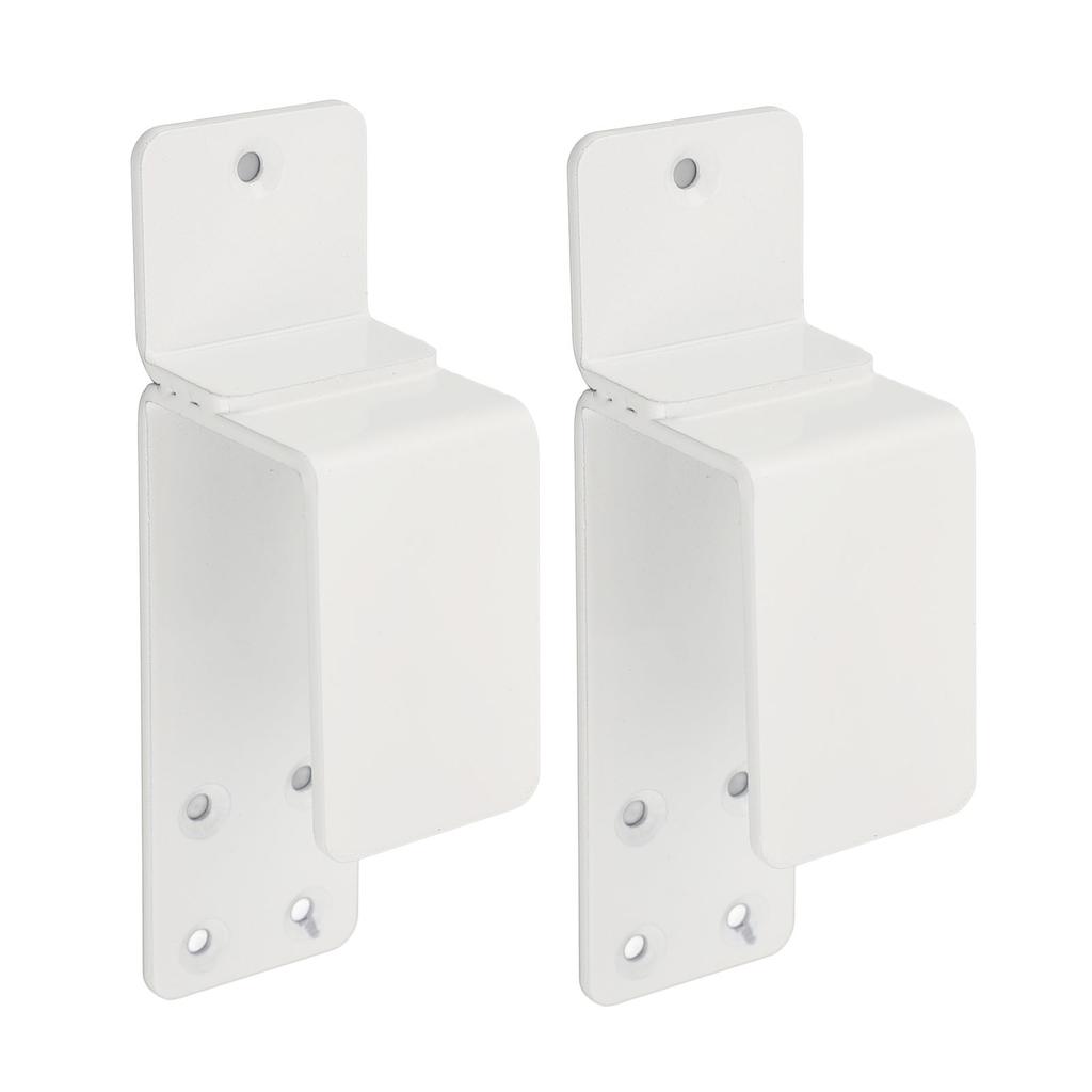 2 шт. кронштейны для дверных баррикад, держатель для открытого бруса, углеродистая сталь, простая установка, U-образный кронштейн для гаража