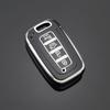 4 Buttons Soft TPU Car Key Cover Case Holder Shell Fob Auto Accessories For Hyundai IX35 Sonata 8 For Kia Forte Rio 3 K2 K3 K5 Sportage