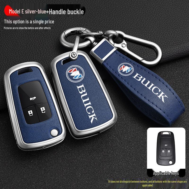 2021 Buick Excelle Key Cover: New GT Buckle Car Folding Metal Shell for Men
