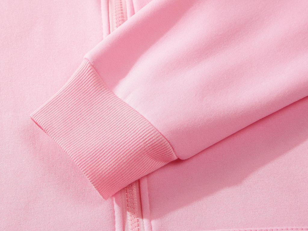 Унисекс Кардиган Худи на молнии однотонный для осенне-зимней спортивной одежды - Европейский и американский стиль