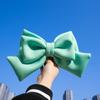 12 Colors Helmet Bowknot Bowknot Bowknot Decor Cute Cloth Satin Ribbon Bow  Helmet Accessories