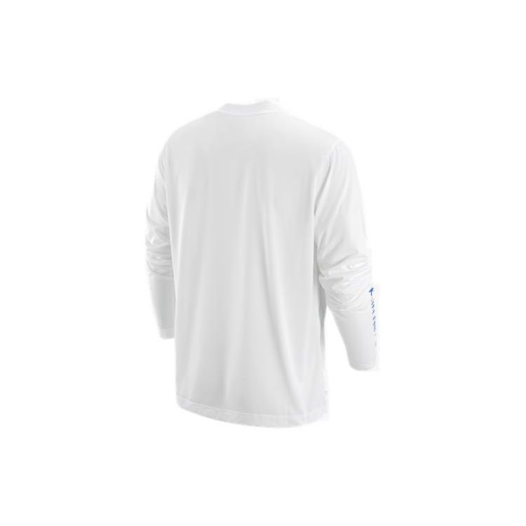 Nike Футболка с длинным рукавом и принтом в виде букв, мужские топы, белые DR2182-100