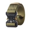 "4.3cm Wide Tactical Snake Buckle Canvas Belt for Men - Second Generation Outdoor Fashion"