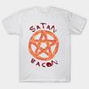 T Shirt Women Satan Bacon Harajuku Print Kawaii Tshirt Summer Short Sleeve Female T-Shirt Top Tee