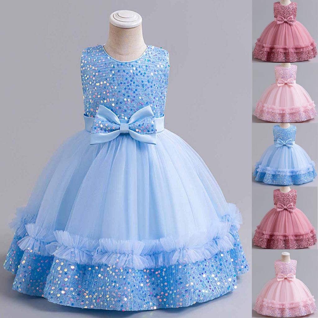 Girls Princess Gown Performance