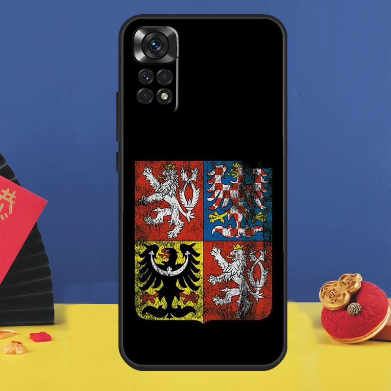 Чехол для телефона с флагом Чешской Республики для Xiaomi Redmi Note 14 Pro 13 12 11 9 10 15 Pro Plus 10C 12C 14C 13C 15C