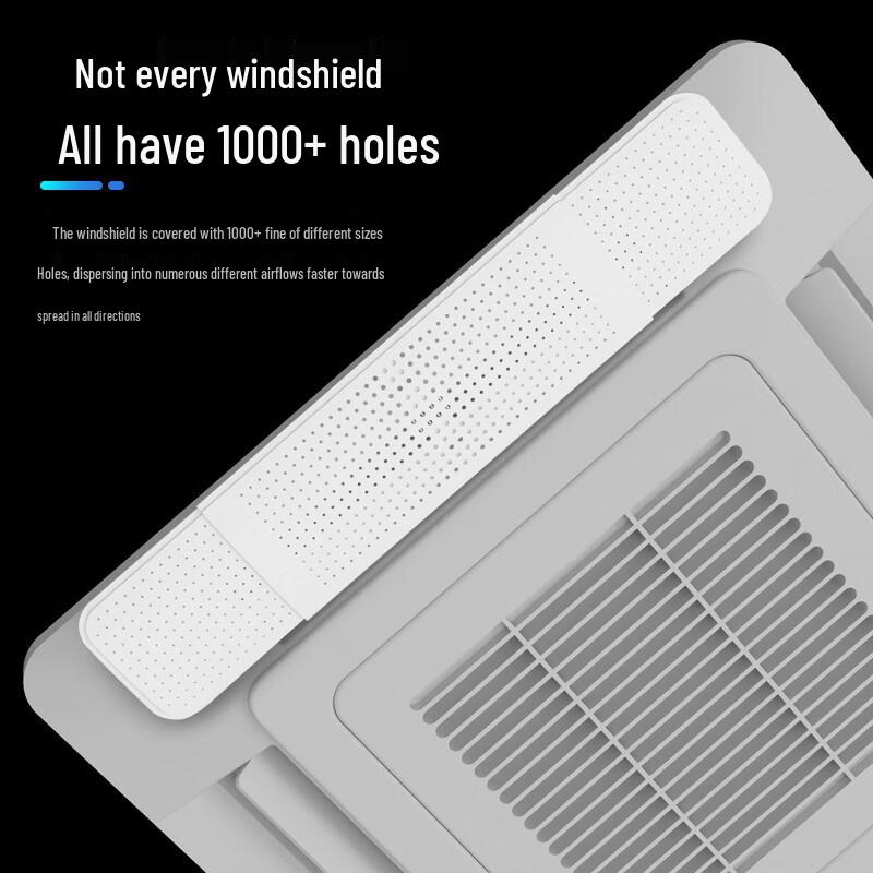 Extendable Central Air Conditioner Vent Deflector (4-Pack)