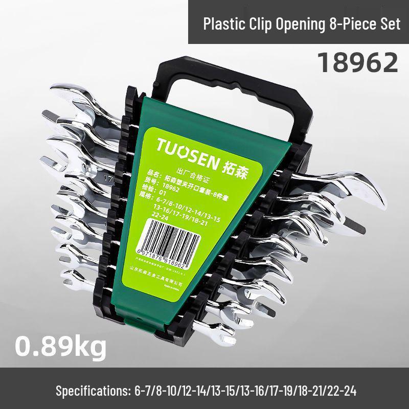 Набор комбинированных гаечных ключей с открытым и накидным зевом (двусторонний) - Зеркальная полировка Набор инструментов для ремонта