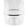 Rafraîchisseur de bouteille - aps - acrylique transparent - double paroi - 230mm de hauteur - 120mm de diamètre