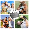 Pet Travel Carrier Foldable Dog Carrier Bag Pet Supply Breathable Kitten Carry Backpack For Outdoor Hiking Park Shopping Beach