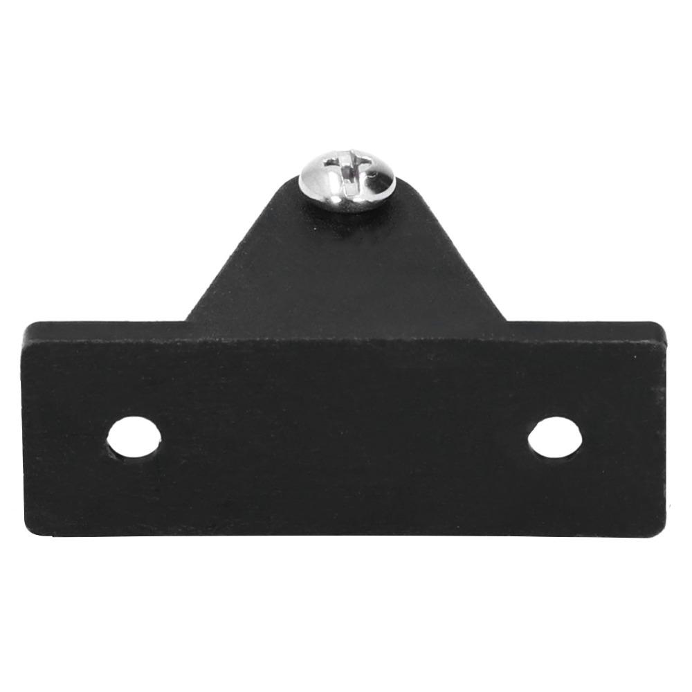 12pcs/set 7/8'' Jaw Slide Black Eye End Cap Fitting Hardware Deck Hinge Bimini Top Installation