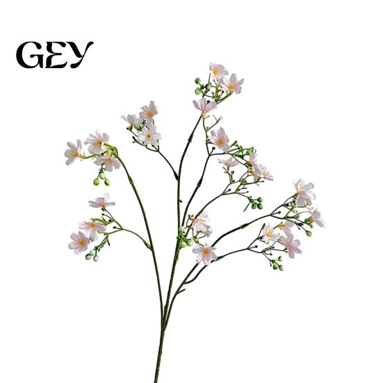 Living Room Flower Decor Artificial Flowers, with Flexible Stems Branch, Realistic Petals Long-Lasting Wedding Decorations Floral Arrangement,